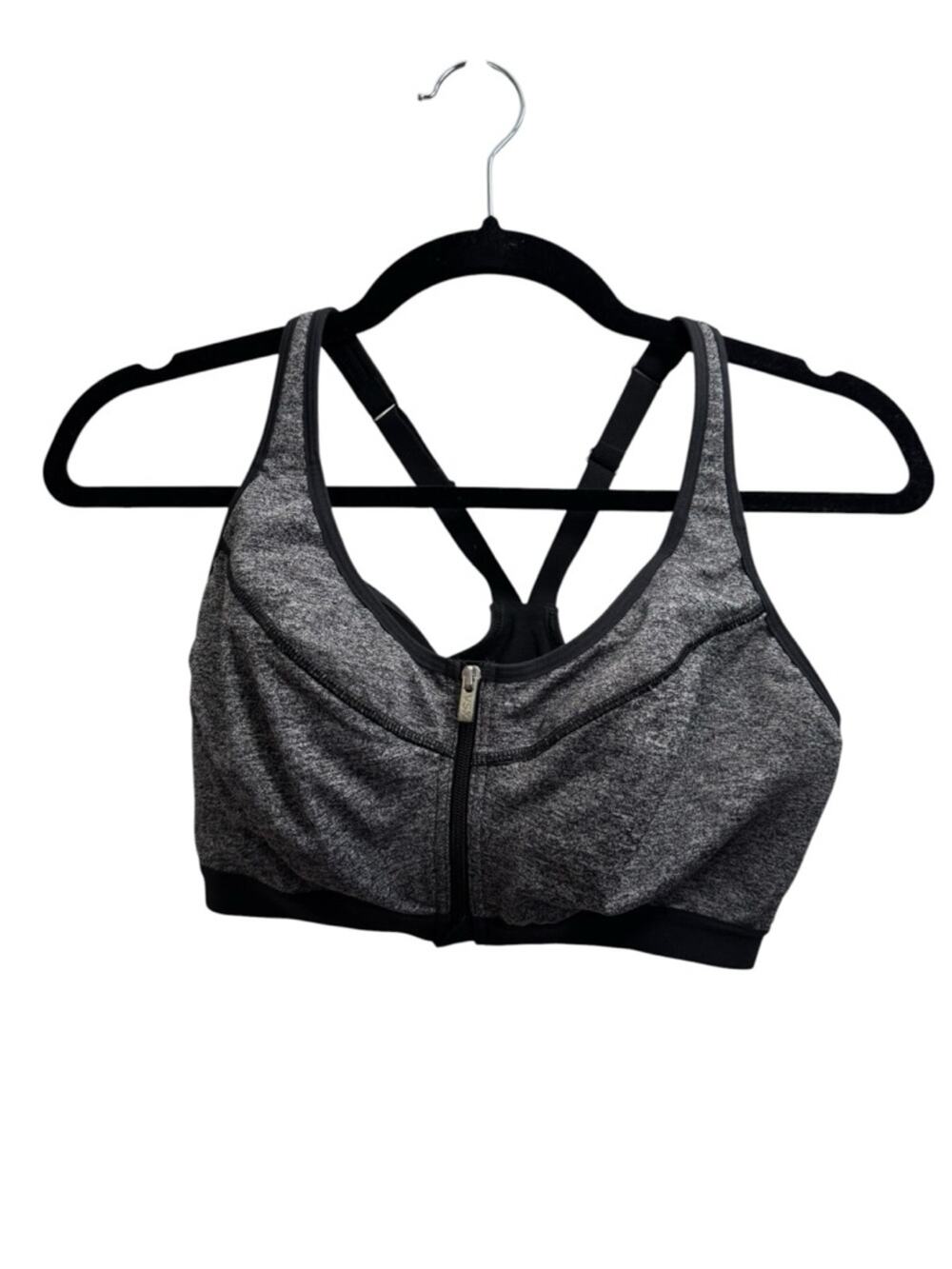 Victoria’s Secret VSX Sport Knockout Front Zip Sports Bra 34DD